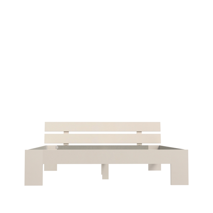 Tweepersoonsbed PIROA 180x200 cm beige