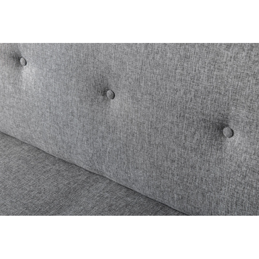 Tweezitsbank LOKO lichtgrijs