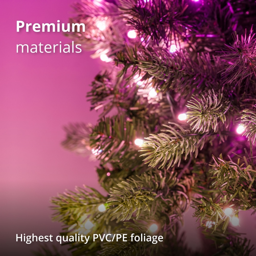 Twinkly - LED RGB Dimbaar Kerstkrans 50xLED diameter 60 cm Wi-Fi