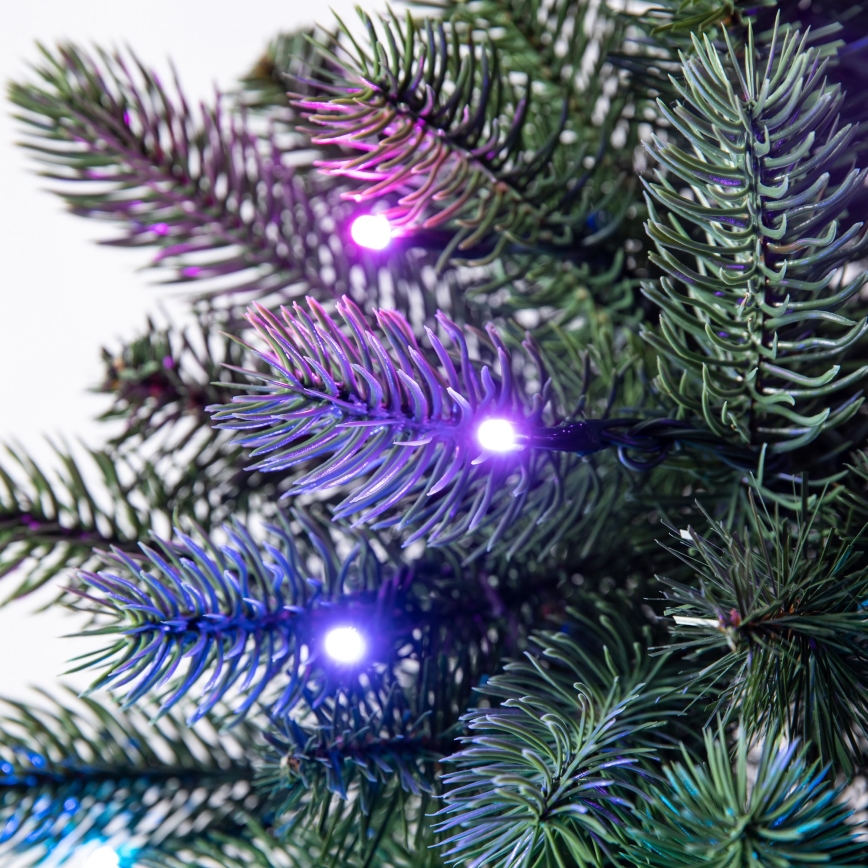 Twinkly - LED RGB Dimbaar Kerstkrans 50xLED diameter 60 cm Wi-Fi
