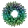 Twinkly - LED RGB Dimbaar Kerstkrans PRE-LIT WREATH 50xLED diameter 61cm Wi-Fi