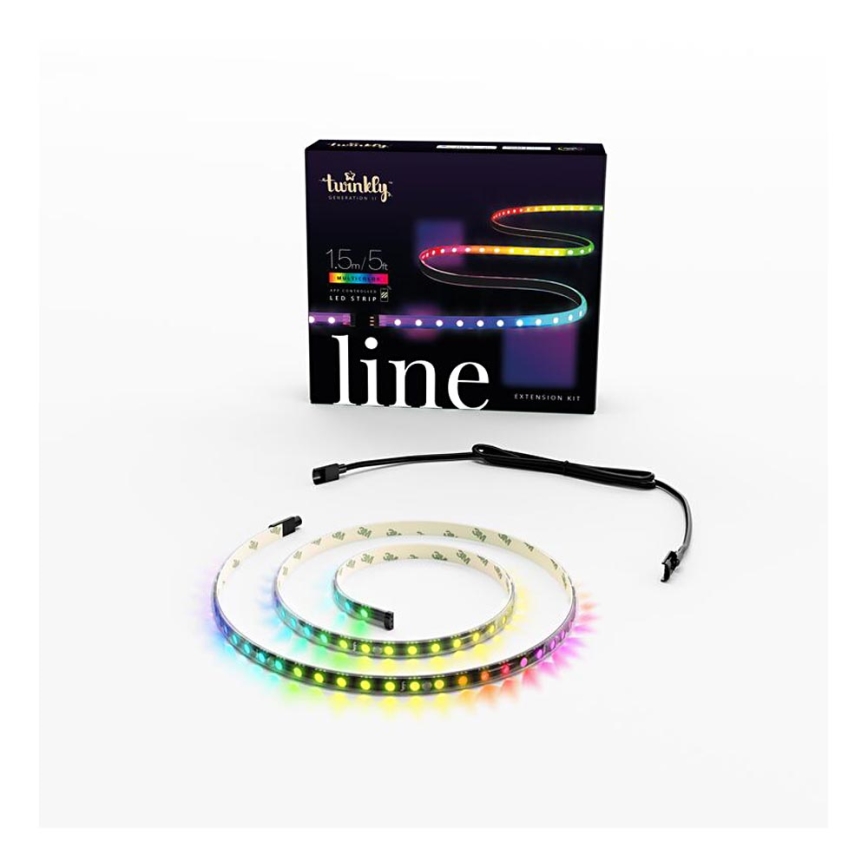 Twinkly - LED RGB Verlenging dimbaar strip LINE 100xLED 1,5 m Wi-Fi