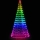 Twinkly - LED RGBW Dimbare buitenkerstboom LIGHT TREE 300xLED 2m IP44 Wi-Fi