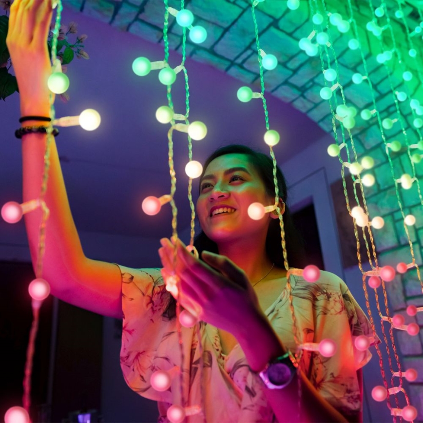 Twinkly - Decoratieve siliconen eindkappen MINI CAPS 100 st.