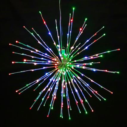 Twinkly - LED RGB Dimbaar buitenshuis kerstster SPRITZER 200xLED IP44 Wi-Fi