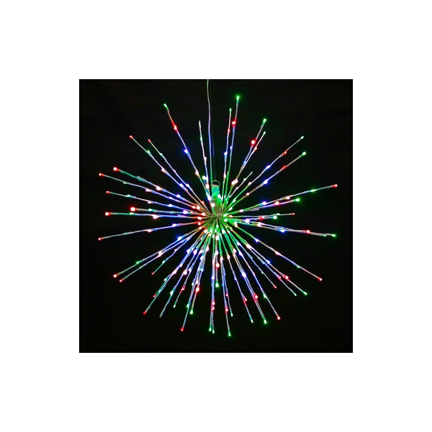 Twinkly - LED RGB Dimbaar buitenshuis kerstster SPRITZER 200xLED IP44 Wi-Fi