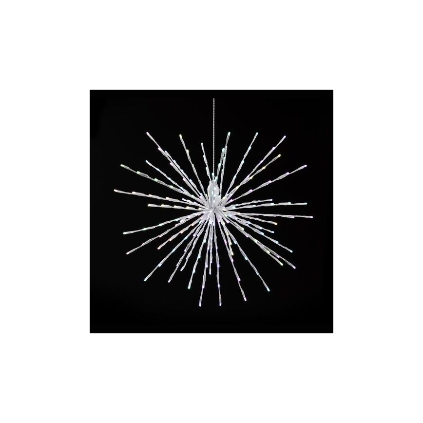 Twinkly - LED RGB Dimbaar buitenshuis kerstster SPRITZER 200xLED IP44 Wi-Fi