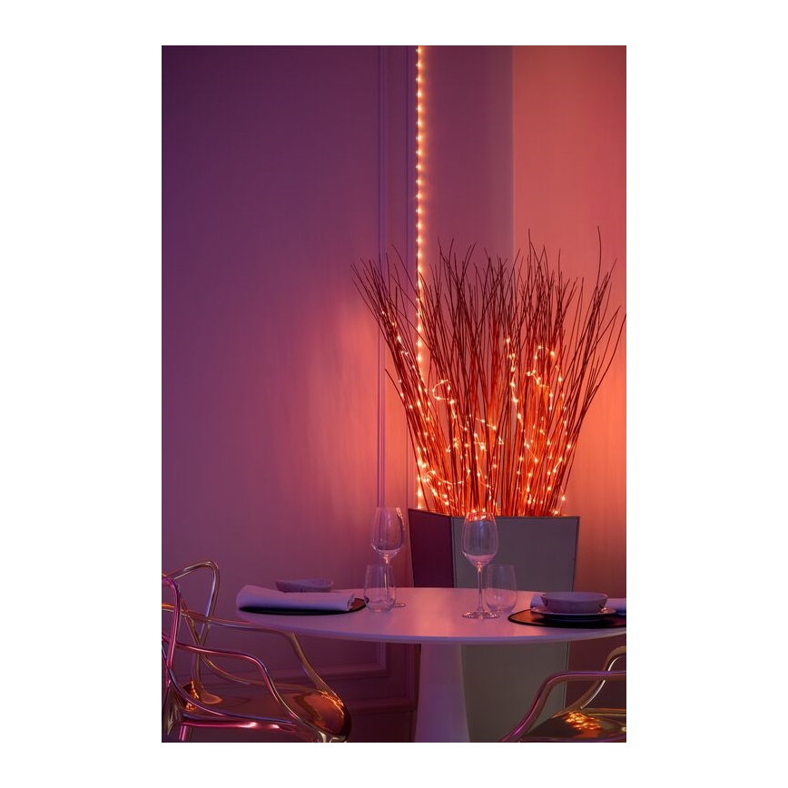 Twinkly - LED RGB Dimbare strip DOTS 60xLED 3 m Wi-Fi USB