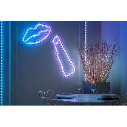 Twinkly - LED RGB Dimbare strip DOTS 60xLED 3 m Wi-Fi USB