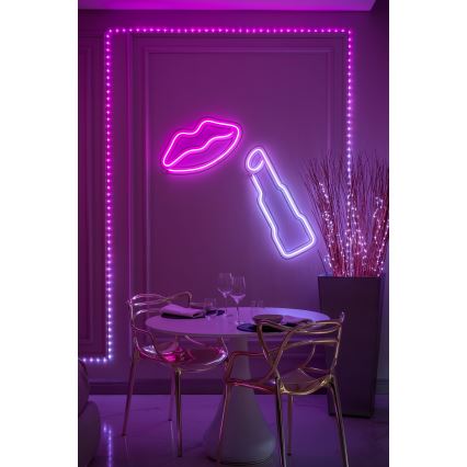 Twinkly - LED RGB Dimbare kerstketting DOTS 60xLED 7 m USB Wi-Fi