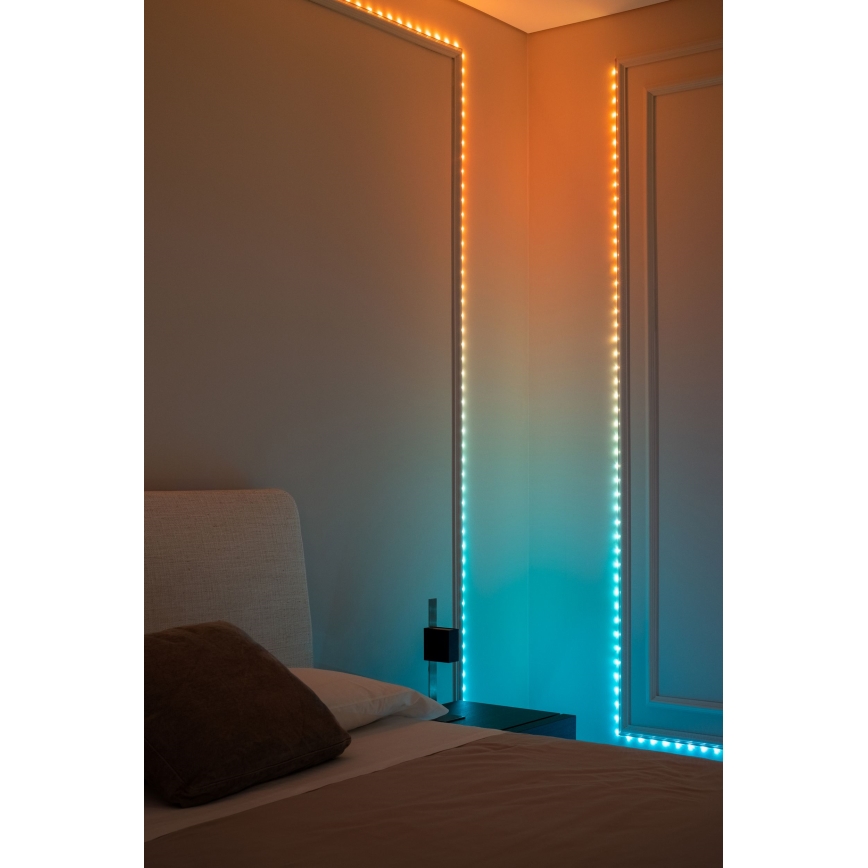 Twinkly - LED RGB Dimbare kerstketting DOTS 60xLED 7 m USB Wi-Fi