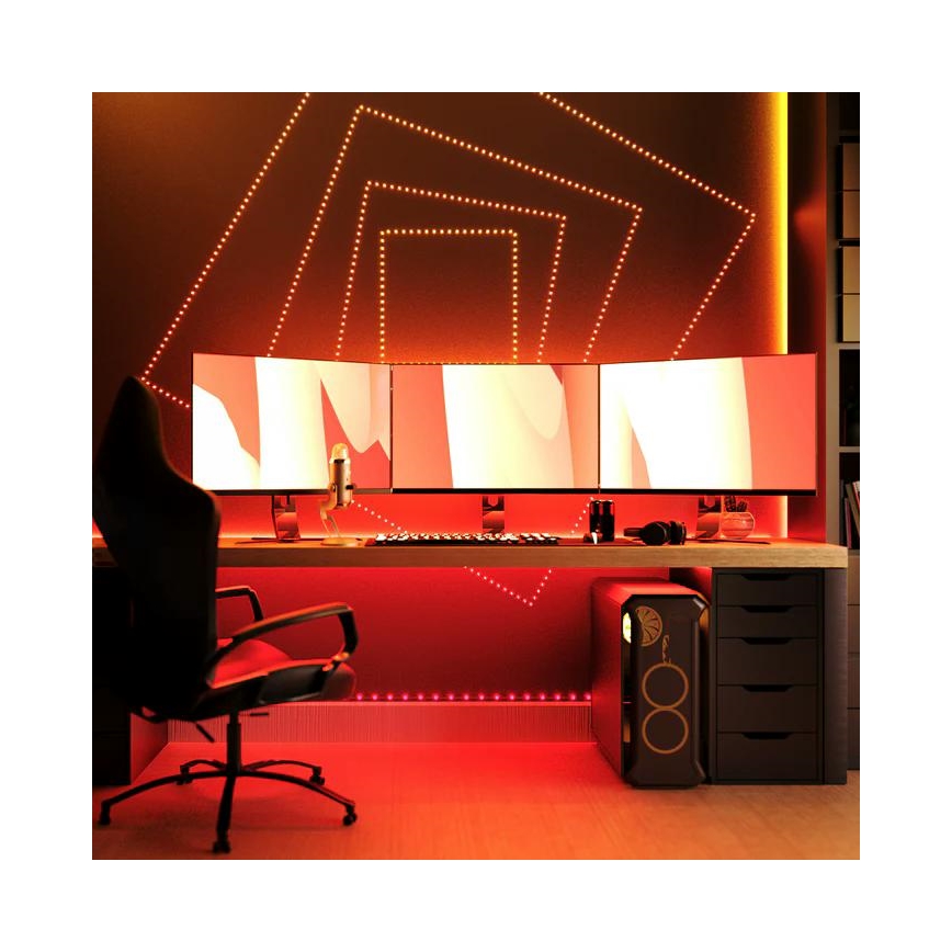 Twinkly - LED RGB Buiten dimbaar strip DOTS 200xLED 10 m IP44 WiFi