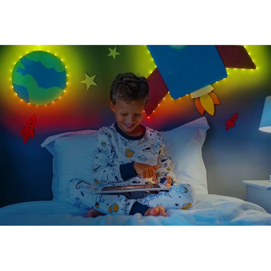Twinkly - LED RGB Buiten dimbaar strip DOTS 400xLED 20 m IP44 Wi-Fi