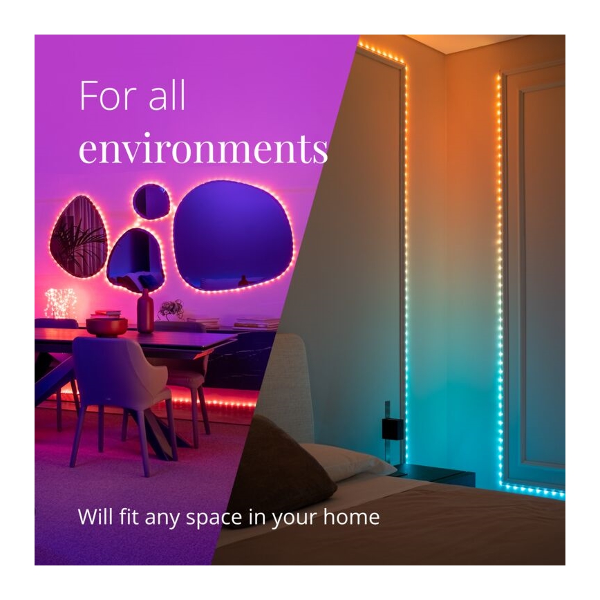 Twinkly - LED RGB Buiten dimbaar strip DOTS 400xLED 20 m IP44 Wi-Fi