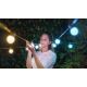 Twinkly - LED Dimbaar buitenshuis Decoratieve lichtsnoer FESTOON 20xLED 14m IP44 Wi-Fi