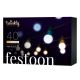 Twinkly - LED Dimbaar buitenshuis Decoratieve lichtsnoer FESTOON 40xLED 24m IP44 Wi-Fi