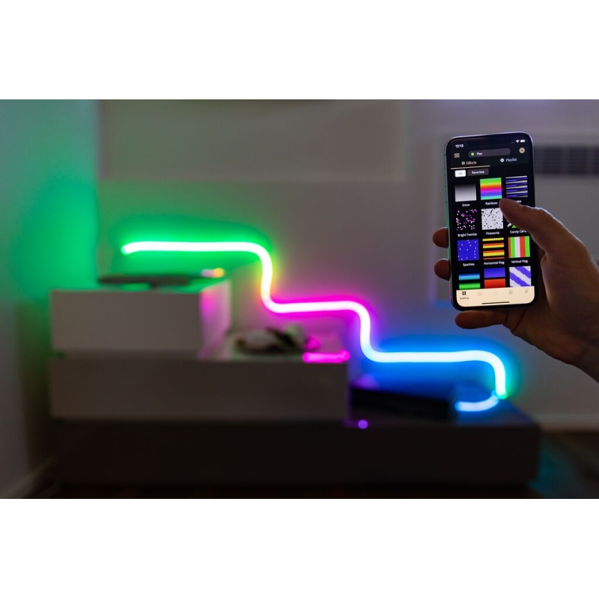 Twinkly - LED RGB Dimbare strip FLEX 200xLED 2 m Wi-Fi