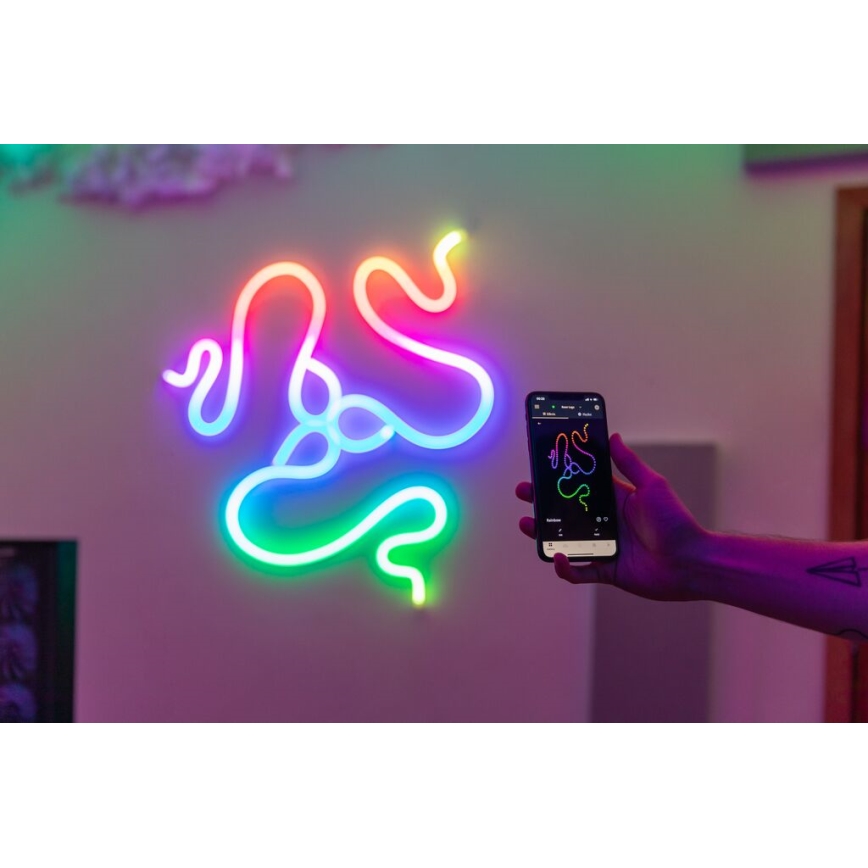 Twinkly - LED RGB Dimbare strip FLEX 300xLED 3 m Wi-Fi