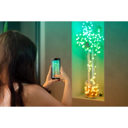 Twinkly - LED RGB Dimbaar Kerst lichtsnoer CANDIES 100xLED 8 m USB Wi-Fi