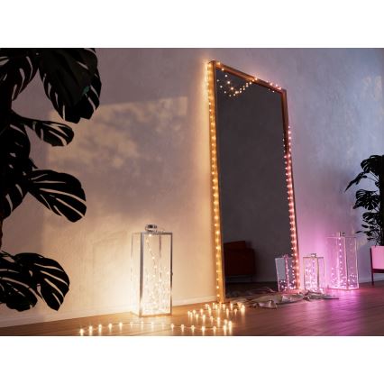 Twinkly - LED RGB Dimbaar Kerst lichtsnoer CANDIES 100xLED 8 m USB Wi-Fi