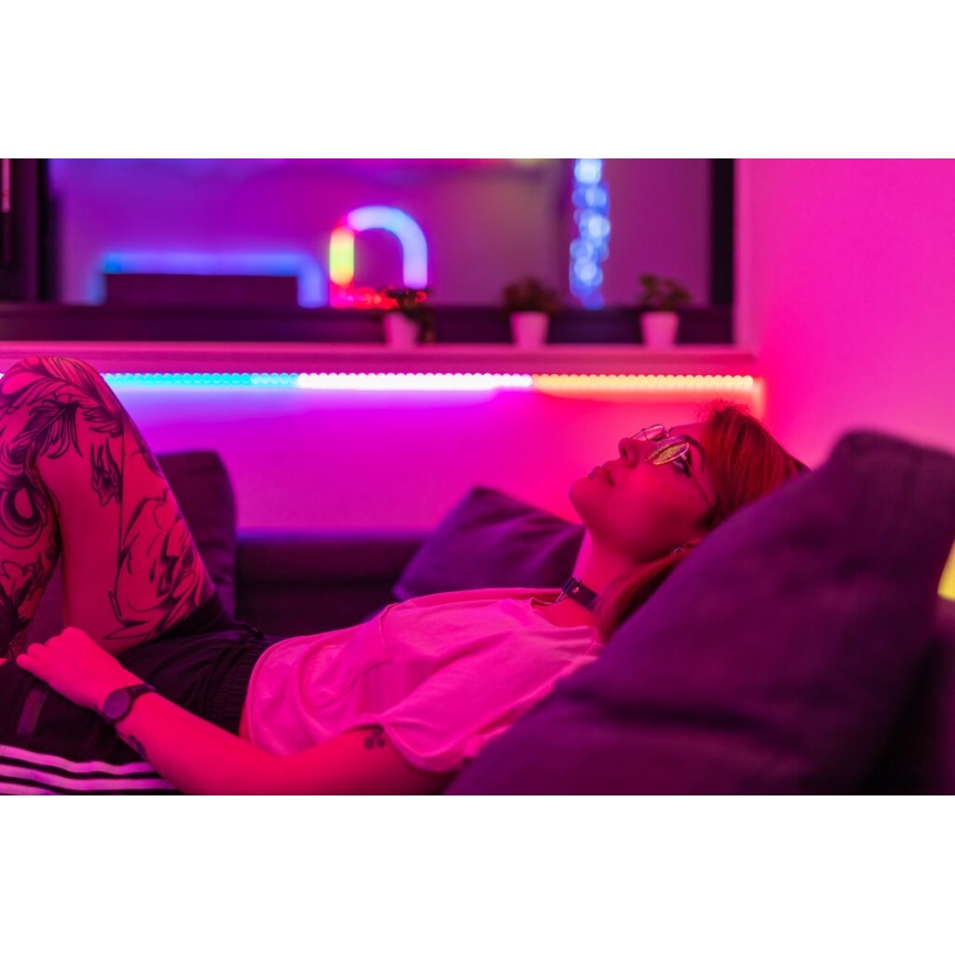Twinkly - LED RGB Verlenging dimbaar strip LINE 100xLED 1,5 m Wi-Fi