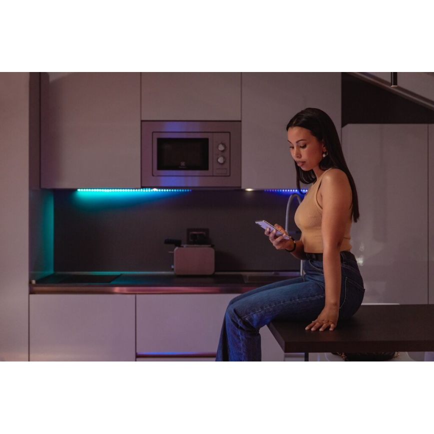 Twinkly - LED RGB Verlenging dimbaar strip LINE 100xLED 1,5 m Wi-Fi