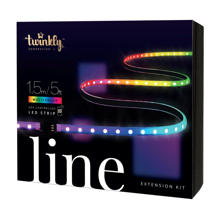 Twinkly - LED RGB Verlenging dimbaar strip LINE 100xLED 1,5 m Wi-Fi