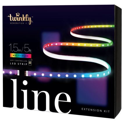 Twinkly - LED RGB Verlenging dimbaar strip LINE 100xLED 1,5 m Wi-Fi