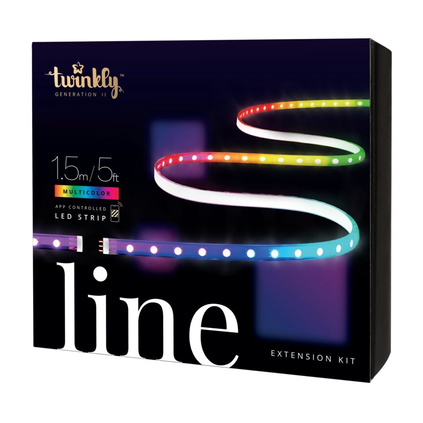 Twinkly - LED RGB Verlenging dimbaar strip LINE 100xLED 1,5 m Wi-Fi