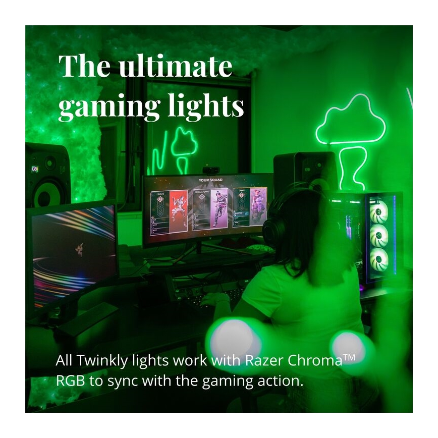 Twinkly - LED RGB Dimbare strip LINE 100xLED 1,5 m Wi-Fi