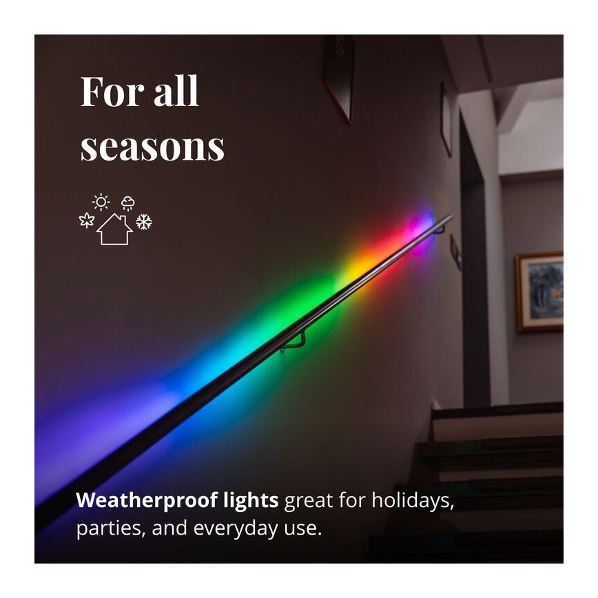 Twinkly - LED RGB Dimbare strip LINE 100xLED 1,5 m Wi-Fi