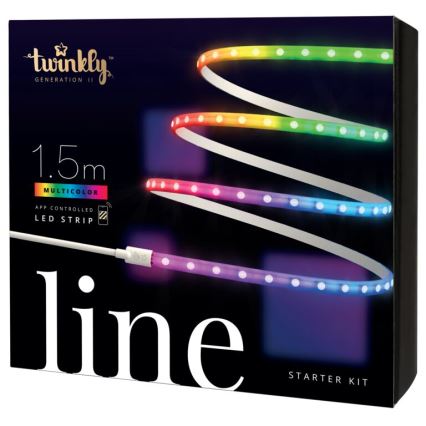 Twinkly - LED RGB Dimbare strip LINE 100xLED 1,5 m Wi-Fi