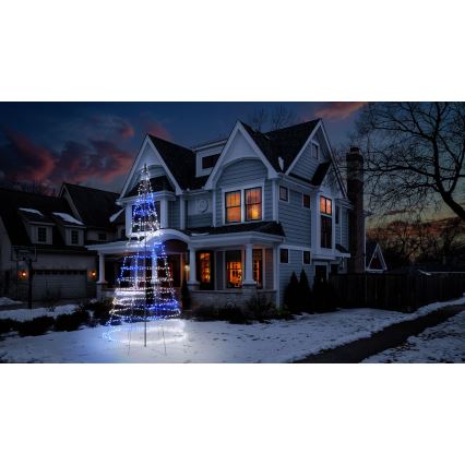 Twinkly - LED RGBW Dimmerbar buiten kerstboom LIGHT TREE 1000xLED 6 m IP44 Wi-Fi