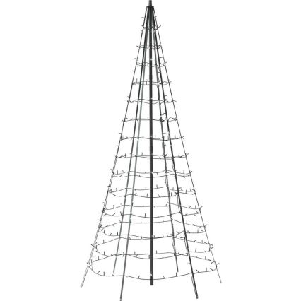 Twinkly - LED RGBW Dimbare buitenkerstboom LIGHT TREE 300xLED 2m IP44 Wi-Fi