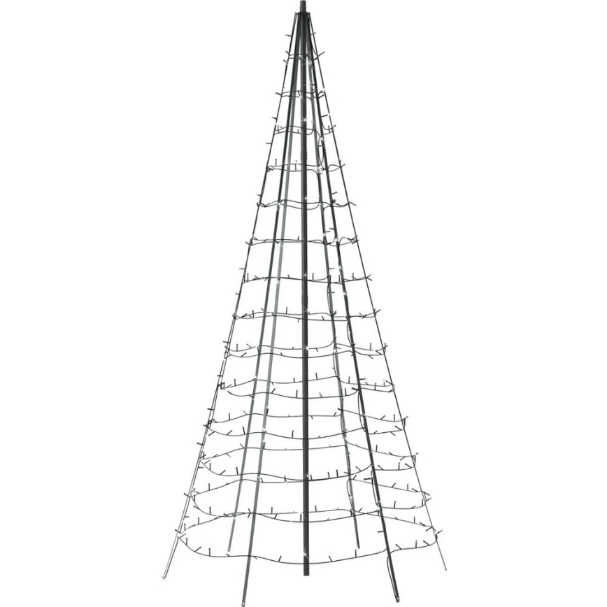 Twinkly - LED RGBW Dimbare buitenkerstboom LIGHT TREE 300xLED 2m IP44 Wi-Fi