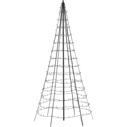 Twinkly - LED RGBW Dimbaar buitenshuis Kerstboom LIGHT TREE 450xLED 3m IP44 Wi-Fi