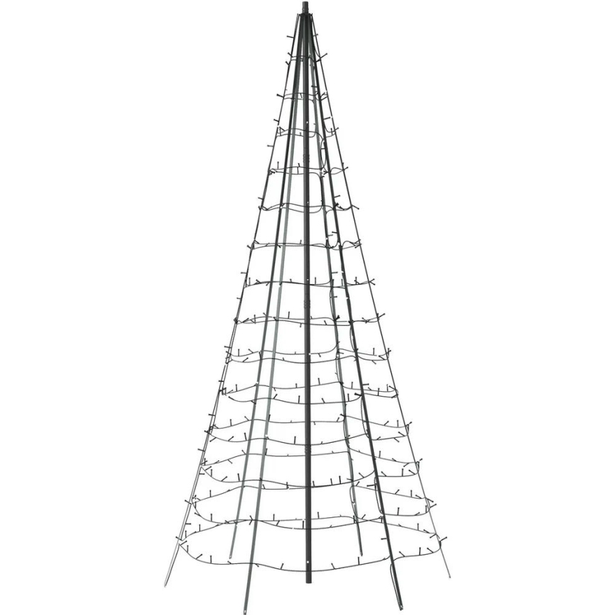 Twinkly - LED RGBW dimbare buitenkerstboom LIGHT TREE 750xLED 4m IP44 Wi-Fi