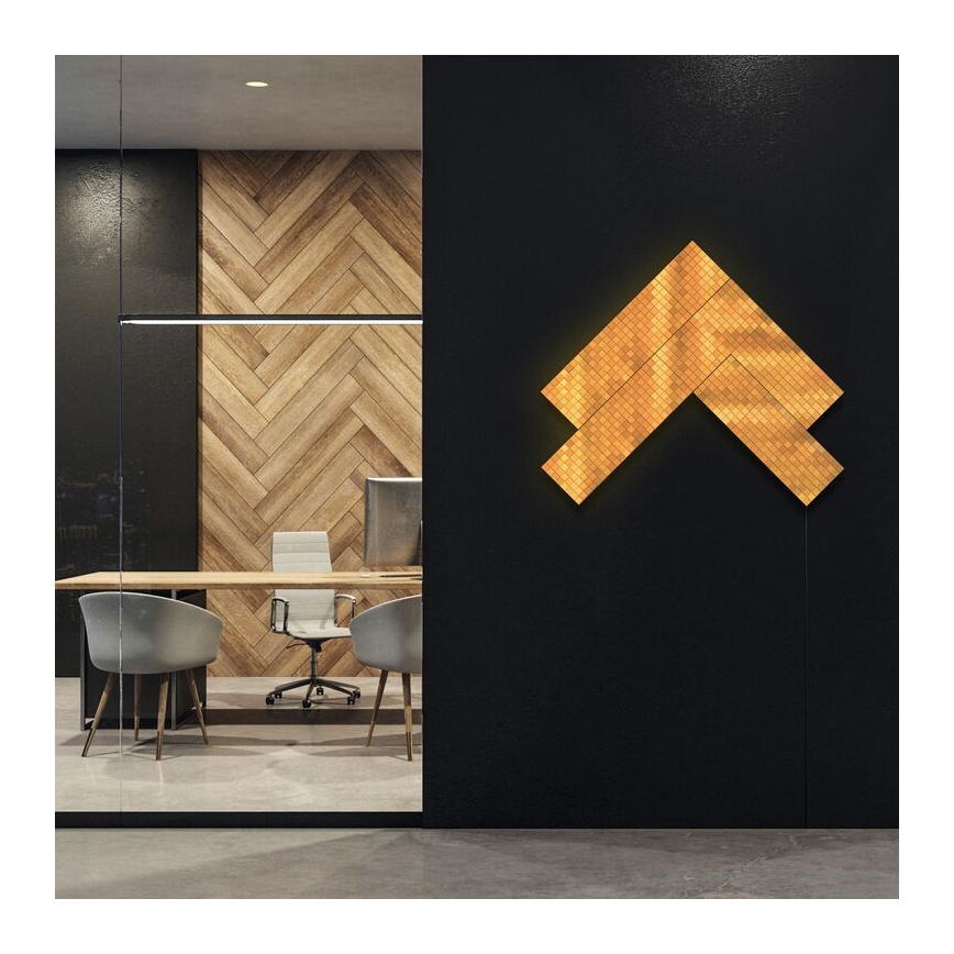 Twinkly - LED RGB Dimbaar lichtpaneel SQUARES 64xLED 16x16 cm Wi-Fi