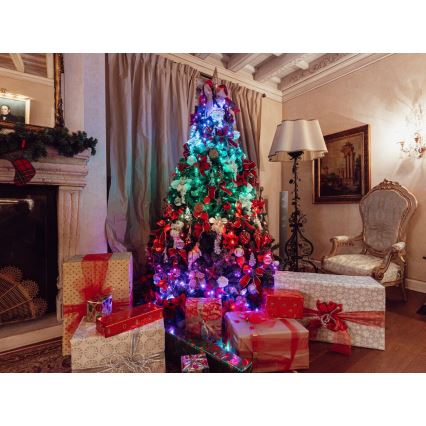 Twinkly - LED RGBW Dimbaar buitenshuis Kerst lichtsnoer STRINGS 250xLED 23,5m IP44 Wi-Fi