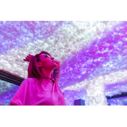 Twinkly - LED RGBW dimbaar buitenlichtsnoer STRINGS 250 LEDs 23,5 m IP44 Wi-Fi