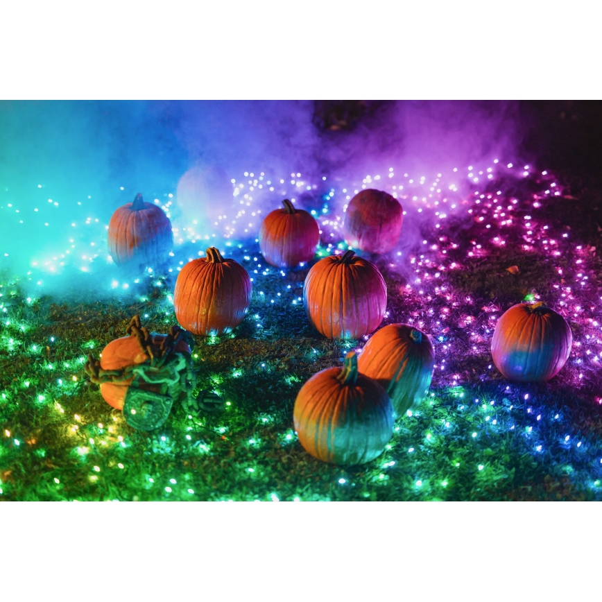 Twinkly - LED RGBW Dimbaar buitenshuis Kerst lichtsnoer STRINGS 250xLED 23,5m IP44 Wi-Fi