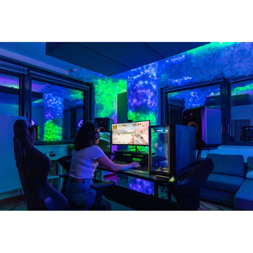 Twinkly - LED RGB Dimbaar buitenshuis Kerst lichtsnoer STRINGS 250xLED 23,5m IP44 Wi-Fi