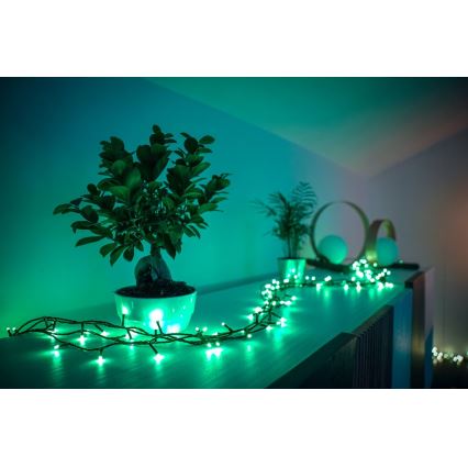 Twinkly - LED RGB Dimbaar buitenshuis Kerst lichtsnoer STRINGS 250xLED 23,5m IP44 Wi-Fi