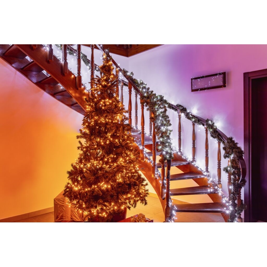 Twinkly - LED Dimbaar buitenshuis Kerst lichtsnoer STRINGS 400xLED 35,5m IP44 Wi-Fi