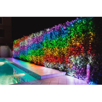 Twinkly - LED RGB Dimbaar buitenshuis Kerst lichtsnoer STRINGS 400xLED 35,5m IP44 Wi-Fi