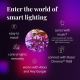 Twinkly - LED RGBW Dimbaar buitenshuis Kerst lichtsnoer STRINGS 600xLED 51,5m IP44 Wi-Fi