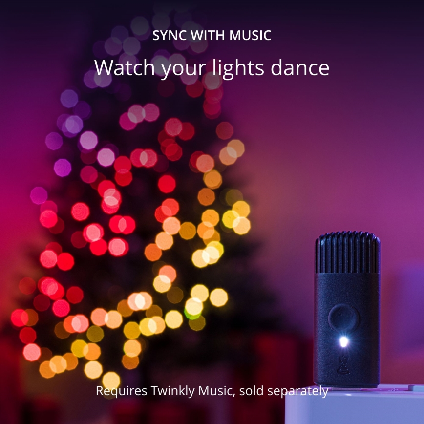 Twinkly - LED RGB Dimbaar buitenshuis Kerst lichtsnoer STRINGS 750xLED 63,5m IP44 Wi-Fi