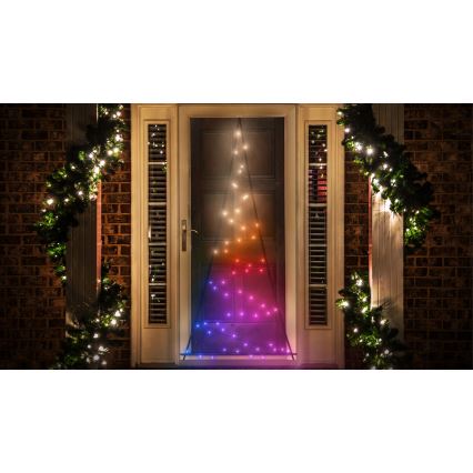 Twinkly - LED RGBW Dimbaar buitenshuis Kerstboom LIGHT TREE 70xLED IP44 Wi-Fi