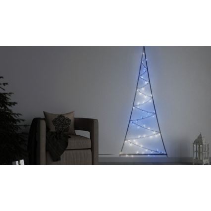 Twinkly - LED RGBW Dimbaar buitenshuis Kerstboom LIGHT TREE 70xLED IP44 Wi-Fi