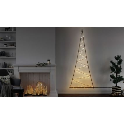 Twinkly - LED RGBW Dimbaar buitenshuis Kerstboom LIGHT TREE 70xLED IP44 Wi-Fi